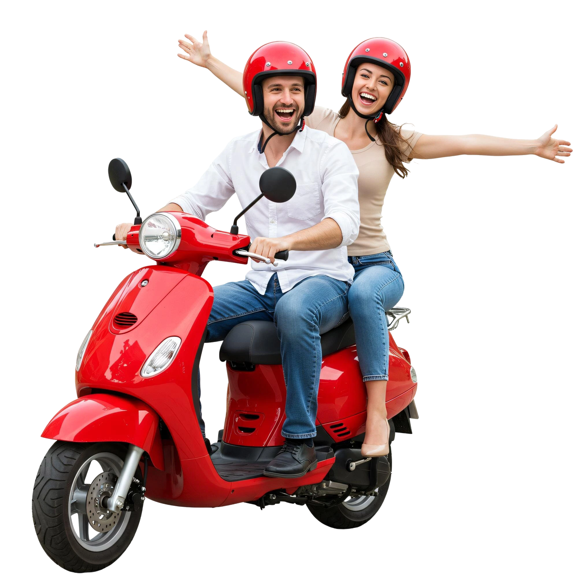 Happy customers after having a great experience and getting instant cash at GN Bikes